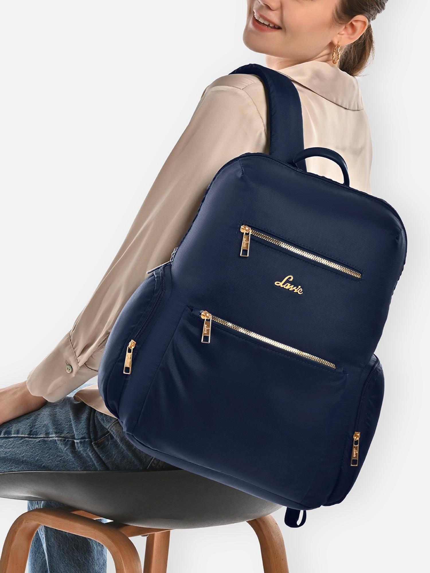 Lavie Women's Valeria Fashion Backpack (Blue) (L)