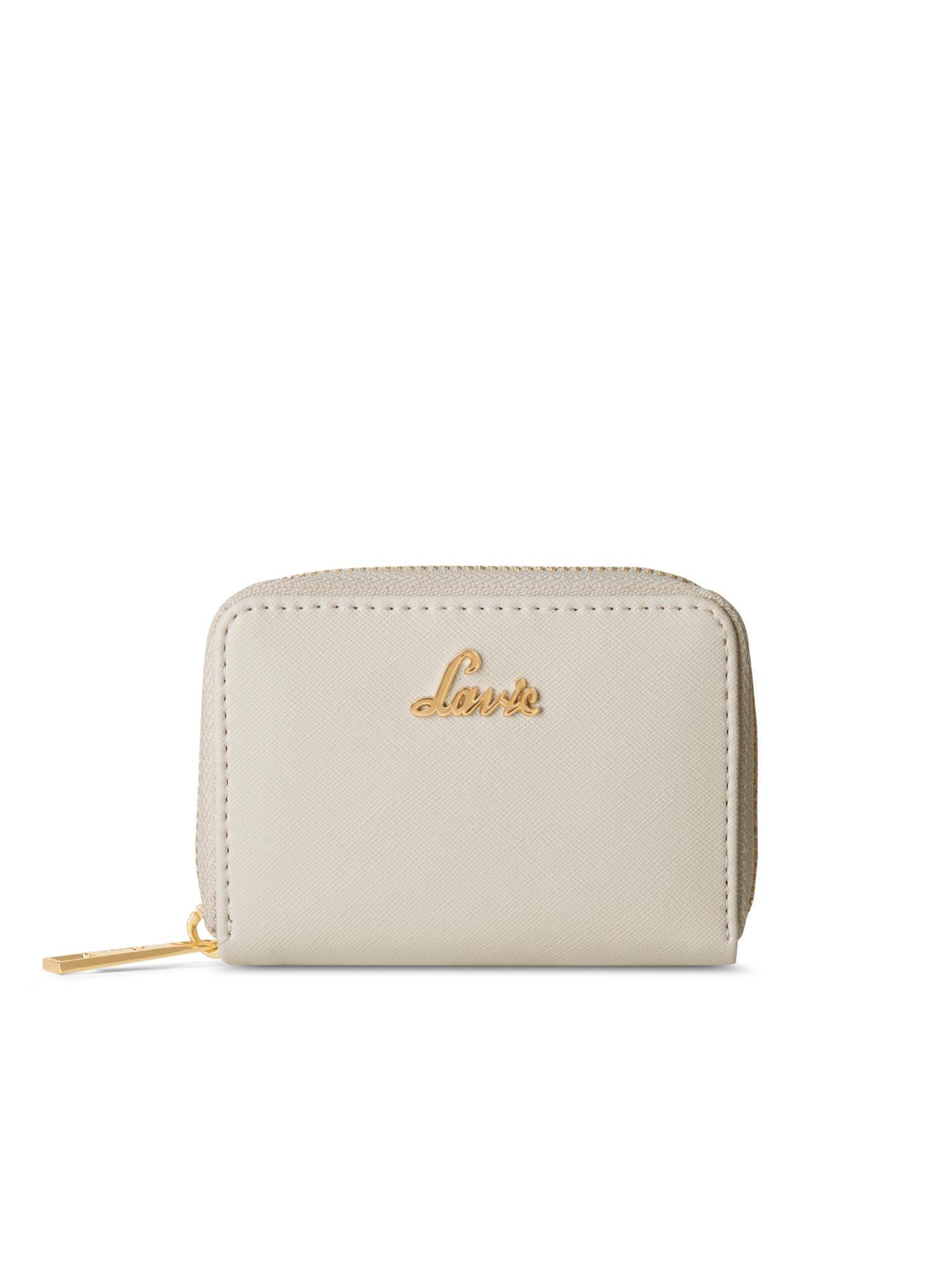 Lavie Women Cruz Off White Zip Around Wallet (S)
