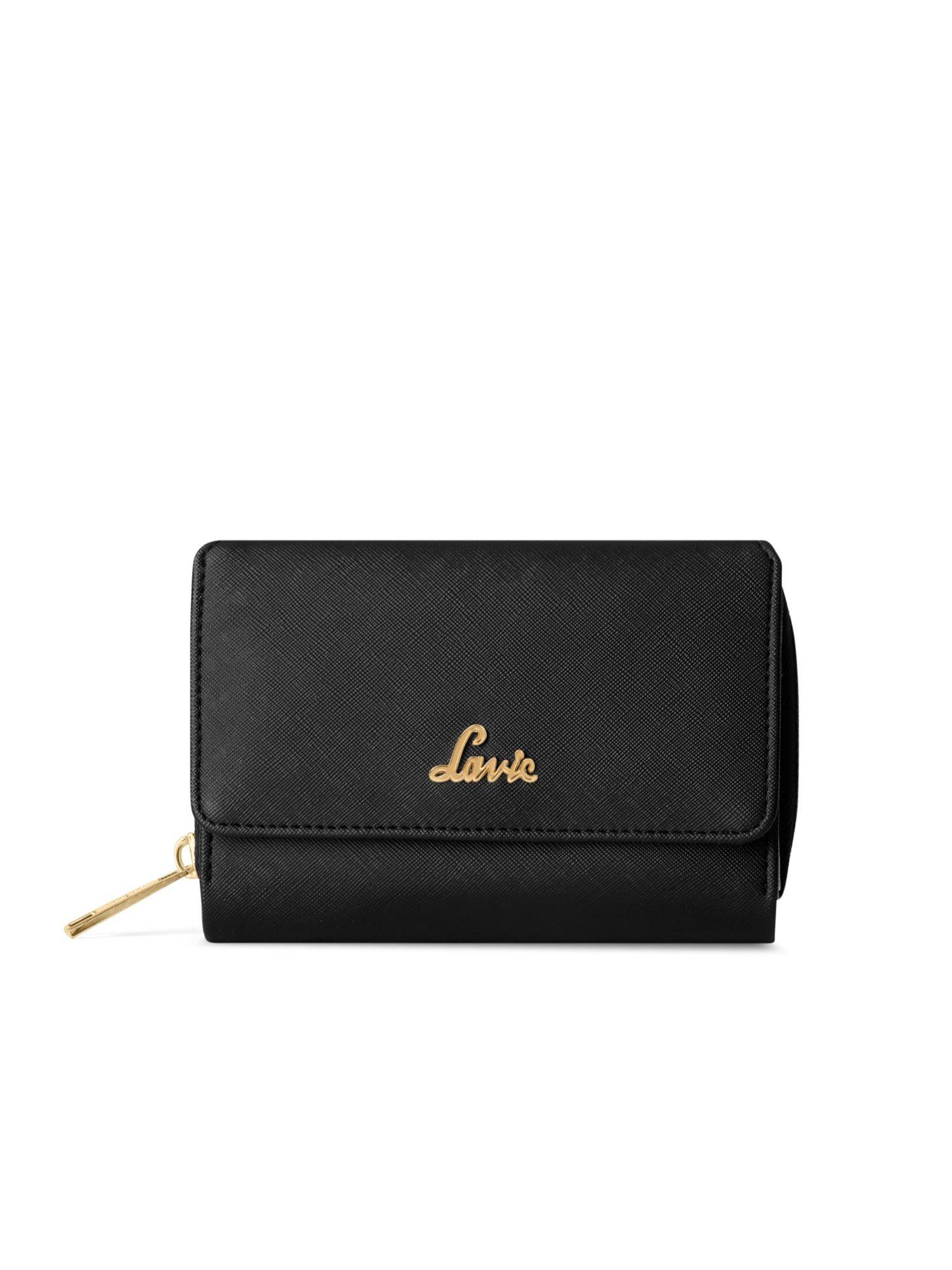 Lavie Women Black Miro Wallet (M)