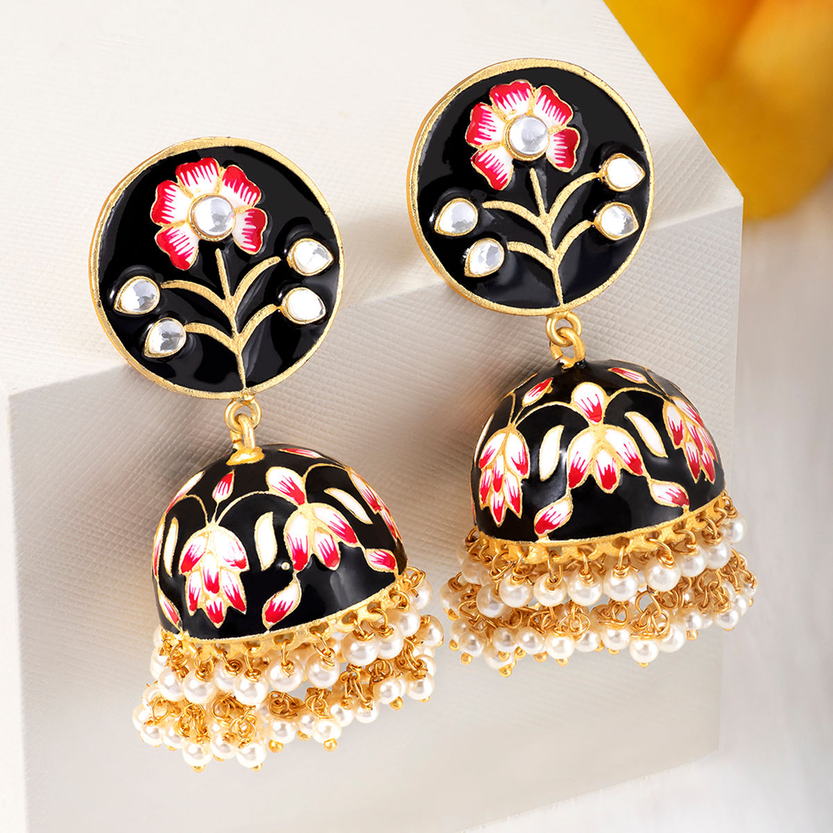 Meena work clearance jhumka