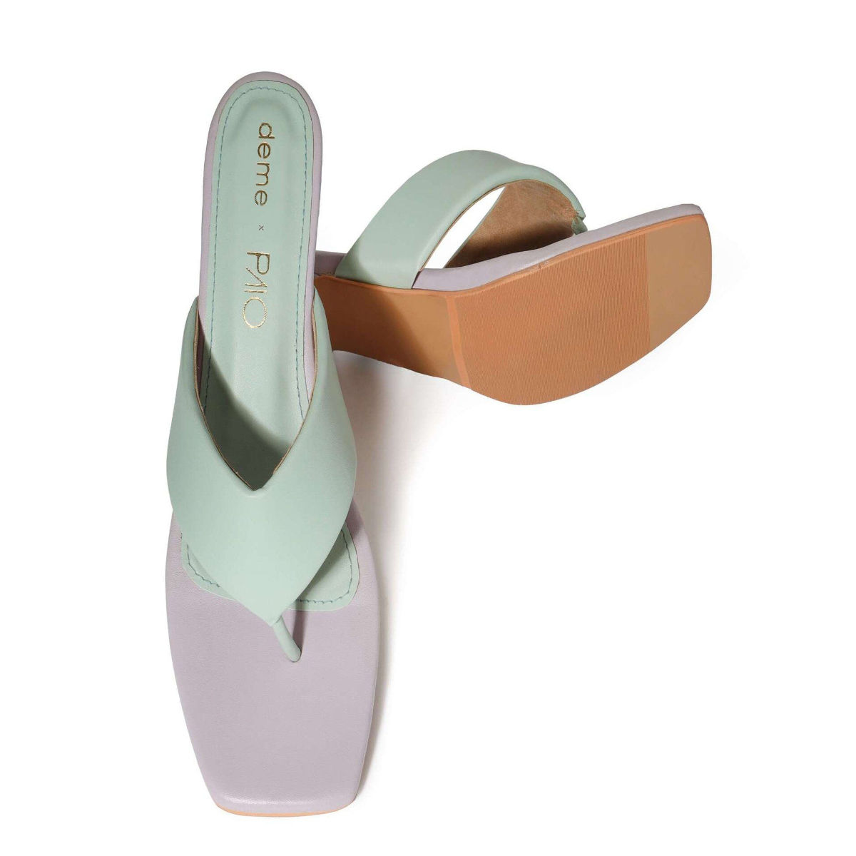 PAIO X DEME Nola Mint Green Heels Buy PAIO X DEME Nola Mint Green