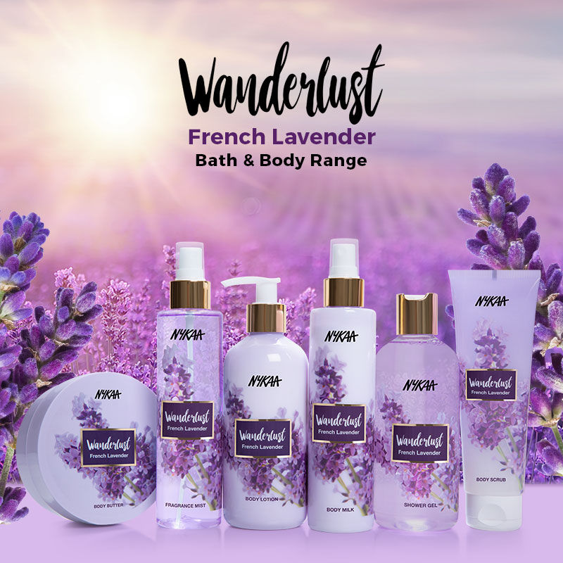 Nykaa Wanderlust Body Scrub French Lavender Buy Nykaa Wanderlust