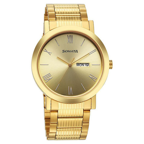 Analog Watch Snapdeal Online Shopping Watches Analog Watch Gold