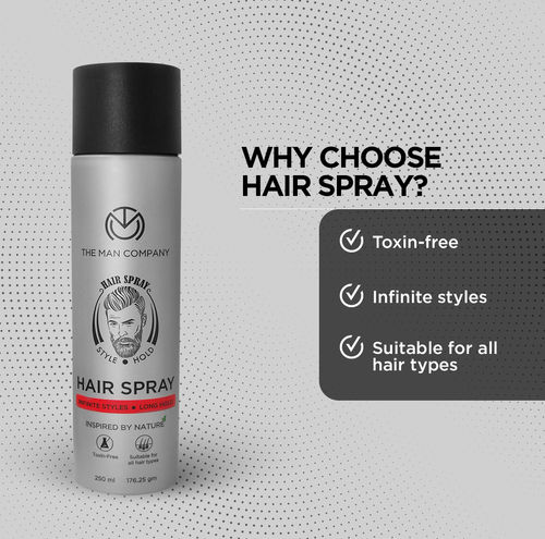 The Man Company Hair Spray: Buy The Man Company Hair Spray Online at Best  Price in India | Nykaa