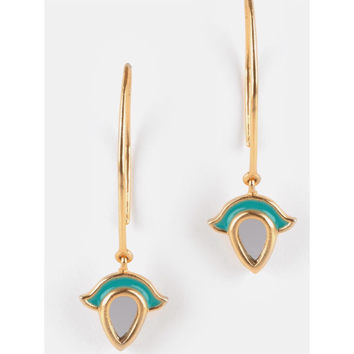 Caratlane earrings gold clearance