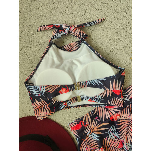 Buy Addery Flamingo Oasis Swimwear (Set of 2) Online