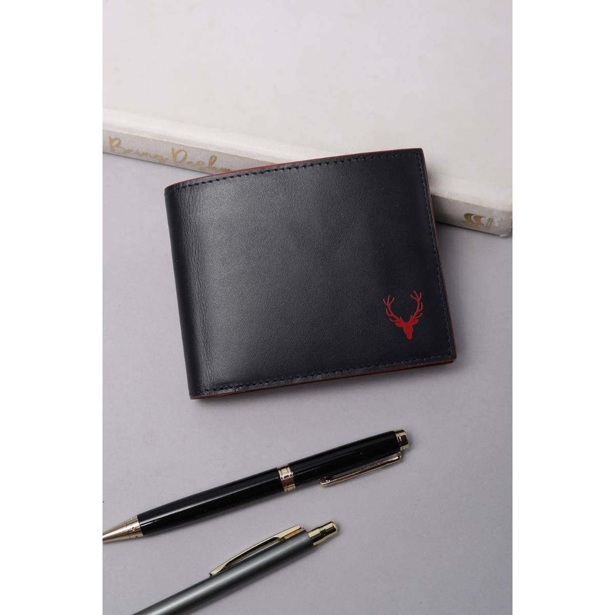 Allen Solly Men Formal Grey Solid Wallet