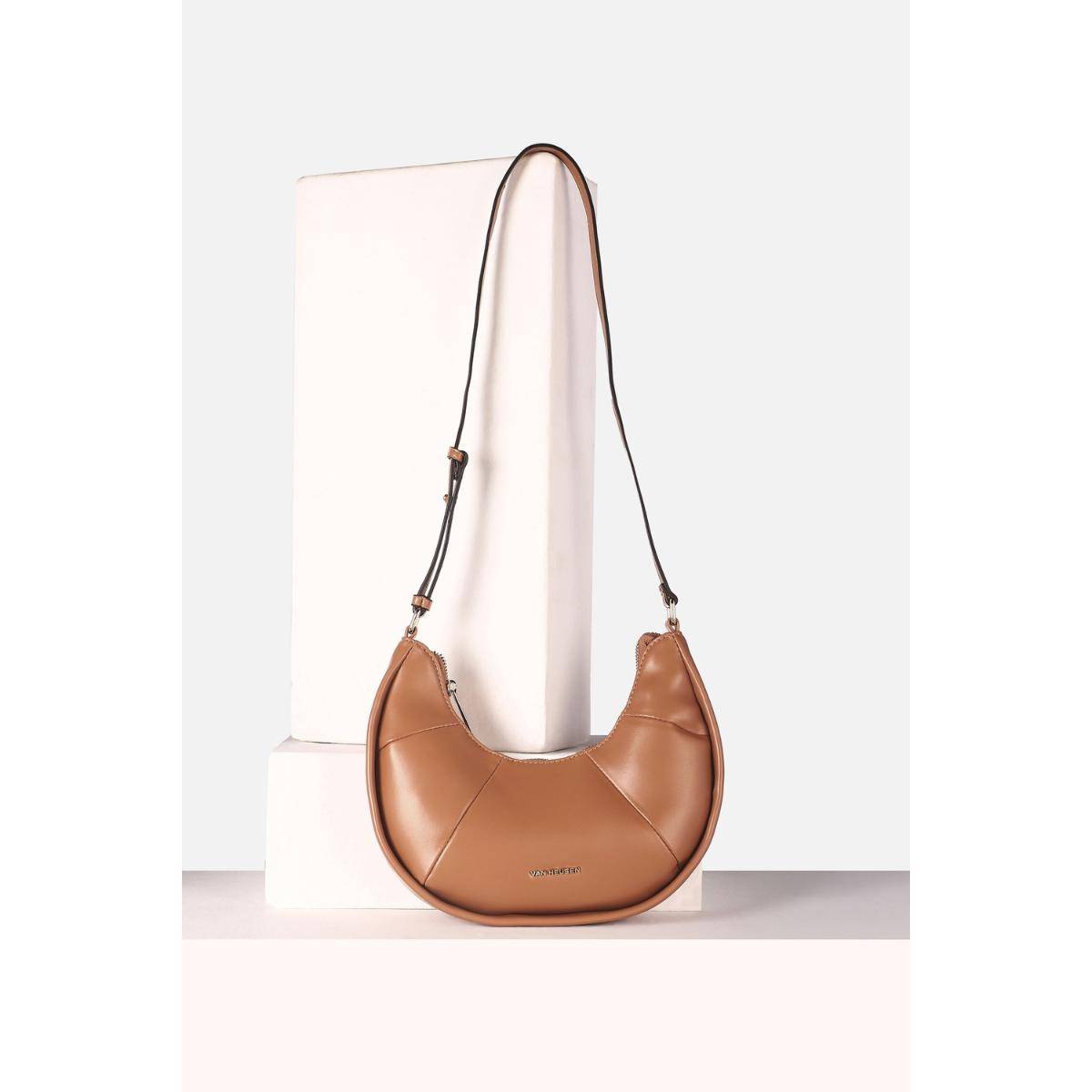 Van Heusen Women Casual Brown Solid Sling Bag