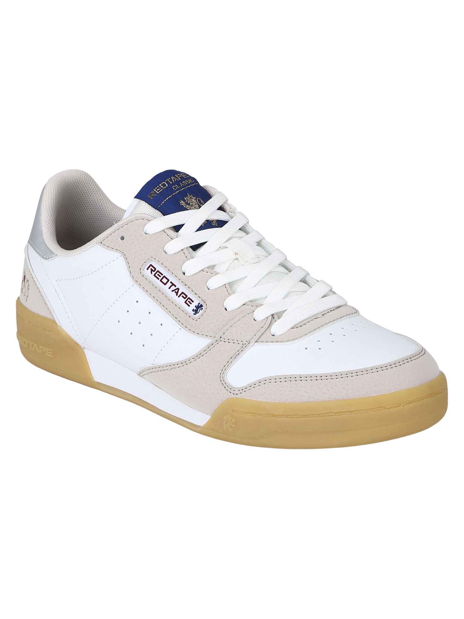 Red Tape Men White Sneakers