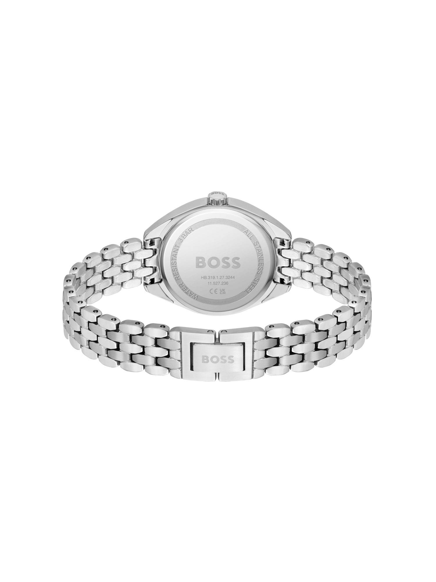 Buy Boss Mae Analog Silver Round Dial Women Watch - 1502722 Online