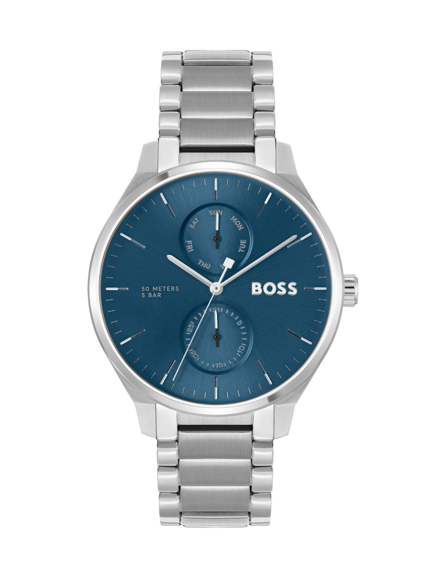 Buy Boss Tyler Multifunction Blue Round Dial Men Watch 1514106
