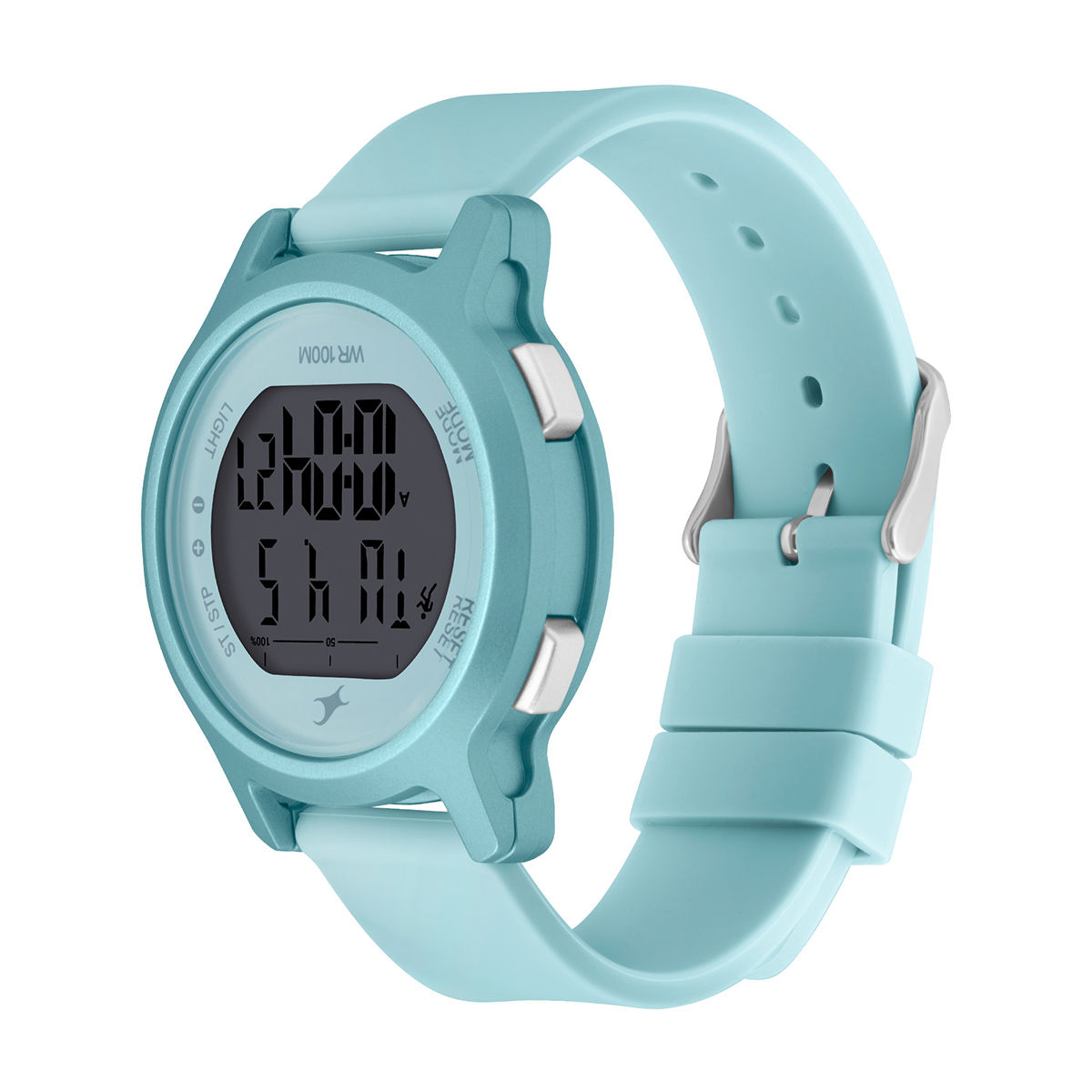 Buy Fastrack Streetline 68027PP03 Grey Dial Digital Watch for Women Online