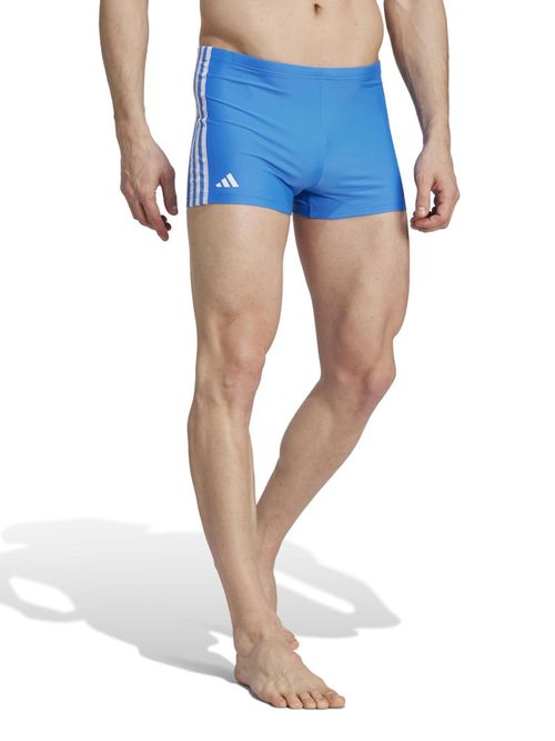 adidas Blue 3STRIPES BOXER Solid Swimwear