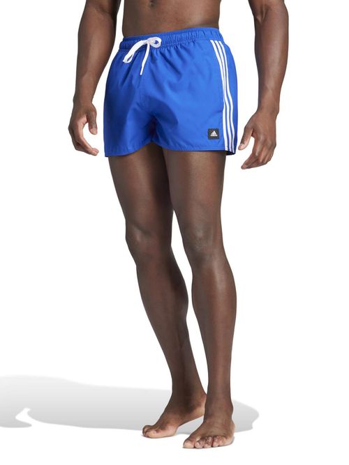 Buy adidas Blue 3S CLX SH VSL Solid Swimwear Online