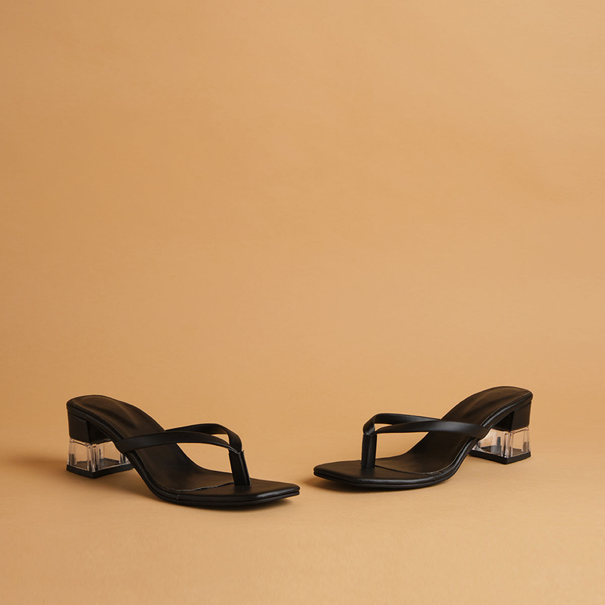 Eridani Godiva Black Heels: Buy Eridani Godiva Black Heels Online at ...