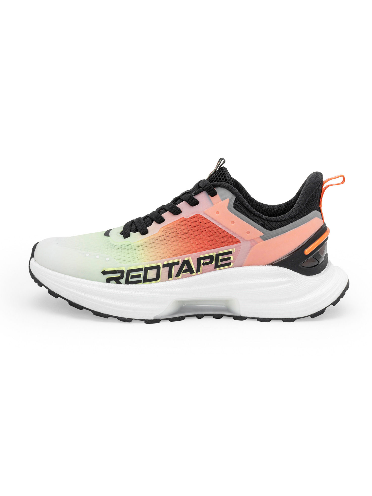 Red tape shop orange shoes
