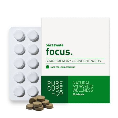 Pure Cure Co Focus Sharp Memory Concentration 60 Tablets Buy Pure Cure Co Focus Sharp Memory Concentration 60 Tablets Online At Best Price In India Nykaa