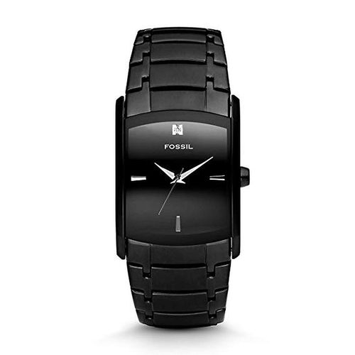 Fossil Diamond Analog Black Dial Mens Watch (FS4159)