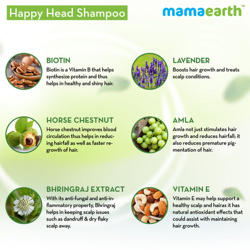 Mamaearth Happy Heads Hair Shampoo With Biotin Amla Natural Protein Buy Mamaearth Happy Heads Hair Shampoo With Biotin Amla Natural Protein Online At Best Price In India Nykaaman Mamaearth gentle cleansing shampoo 3. mamaearth happy heads hair shampoo with biotin amla natural protein