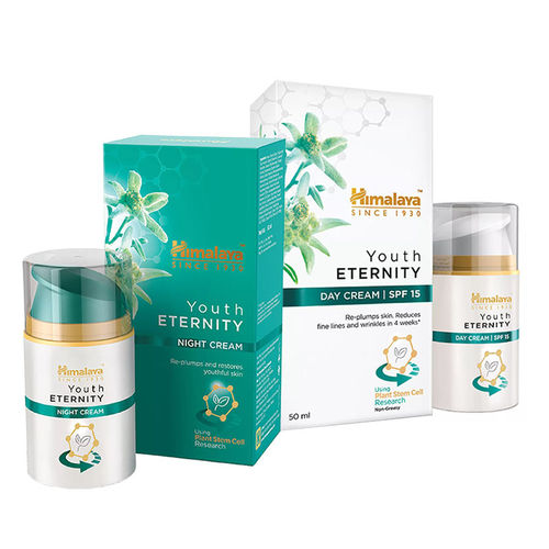 Himalaya Herbals Youth Eternity Day And Night Cream Combo Buy Himalaya Herbals Youth Eternity Day And Night Cream Combo Online At Best Price In India Nykaa