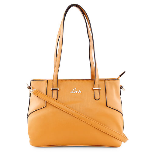 Lavie Yellow Color Med Ew Tote