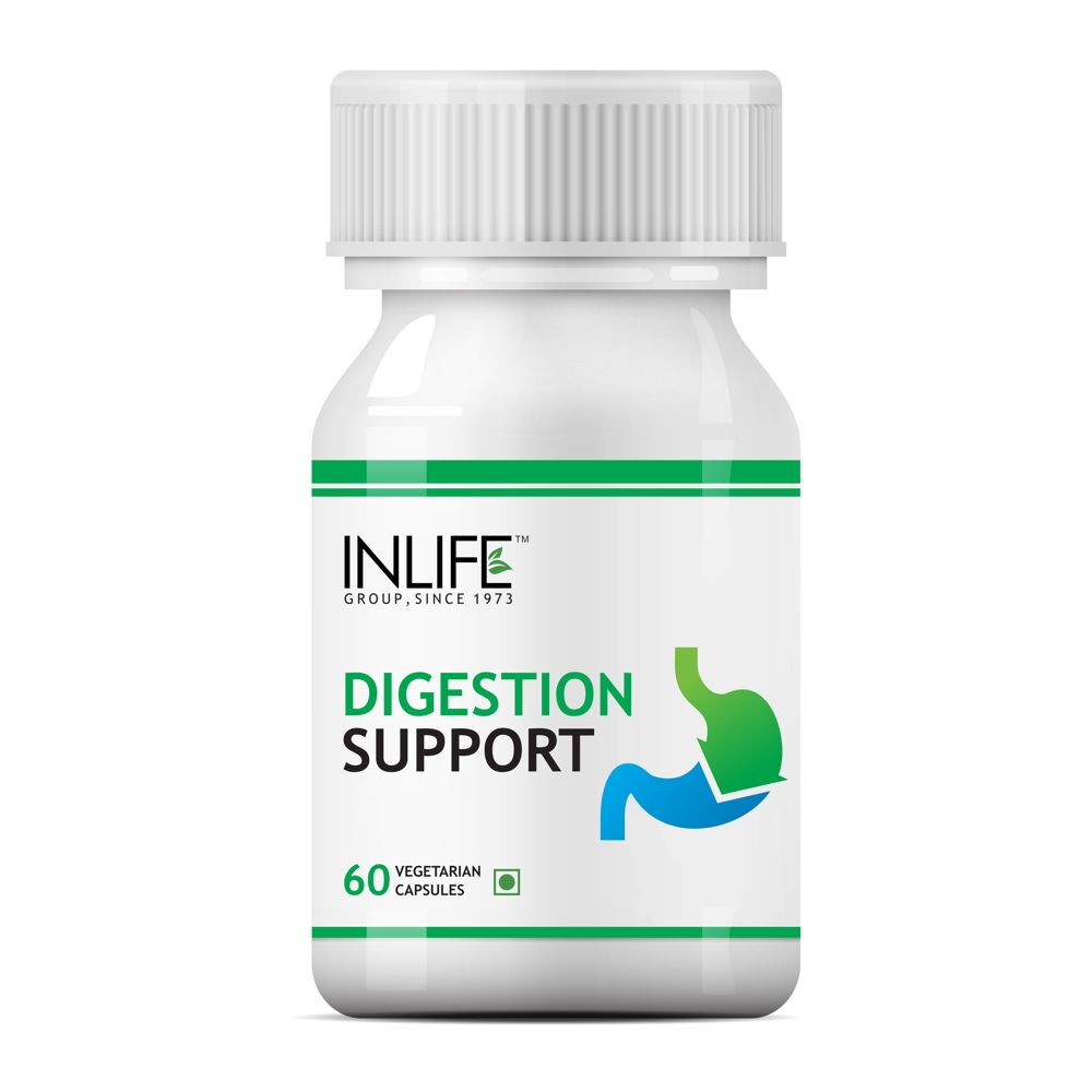 Inlife Digestion Support Supplement (60 Veg. Capsules)