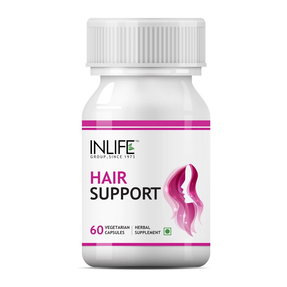 Inlife Hair Support Supplement (60 Veg. Capsules)