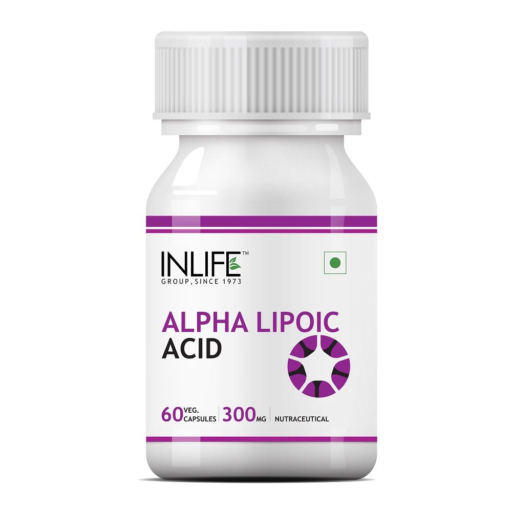 INLIFE Alpha Lipoic Acid 300mg (60 Veg. Capsules)