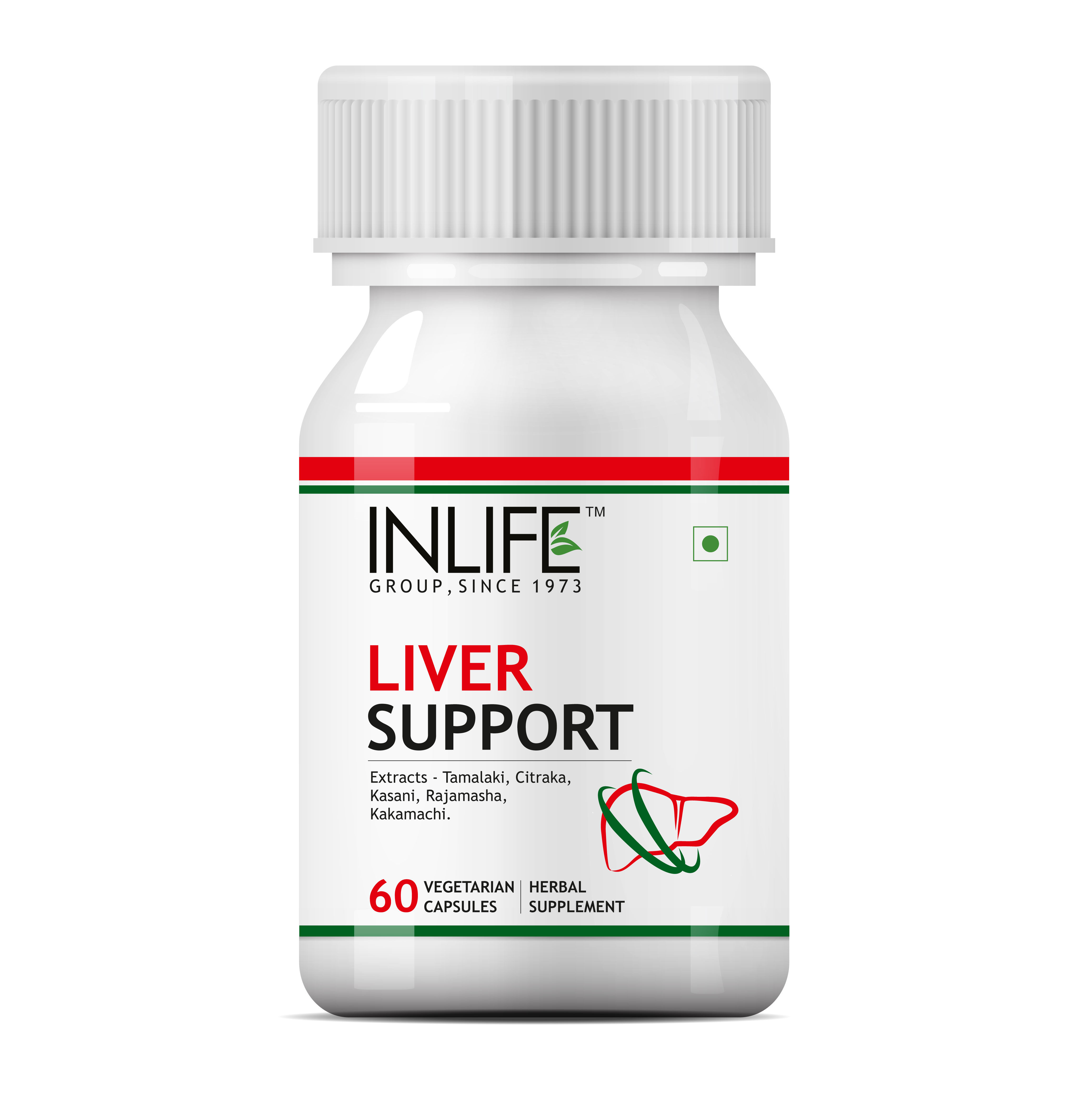 INLIFE Liver Support 500mg (60 Vegetarian Capsules)