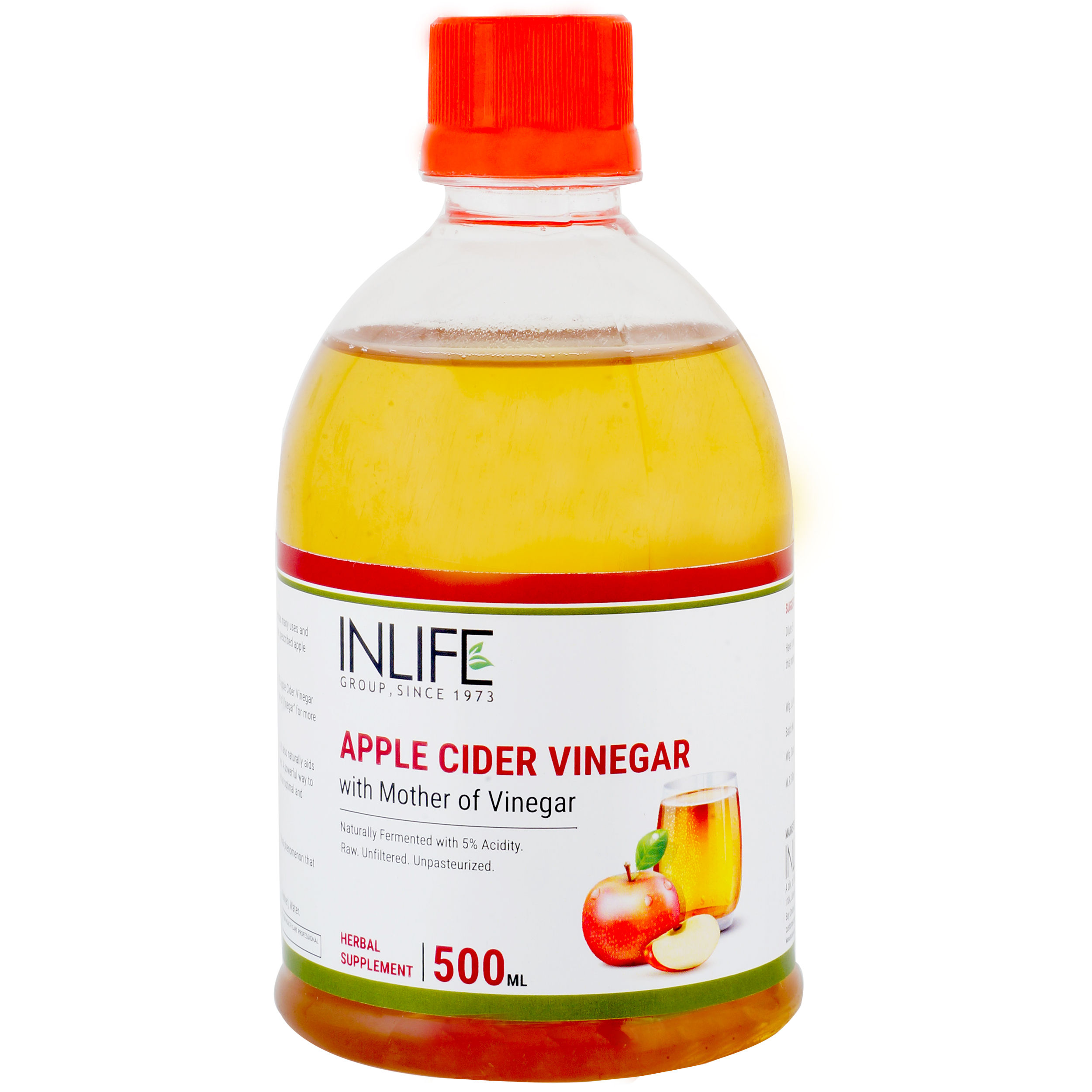 INLIFE Apple Cider Vinegar With Mother Vinegar
