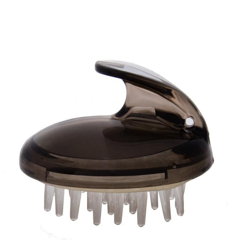Panache Hair Shampoo Massager - Glassy Black