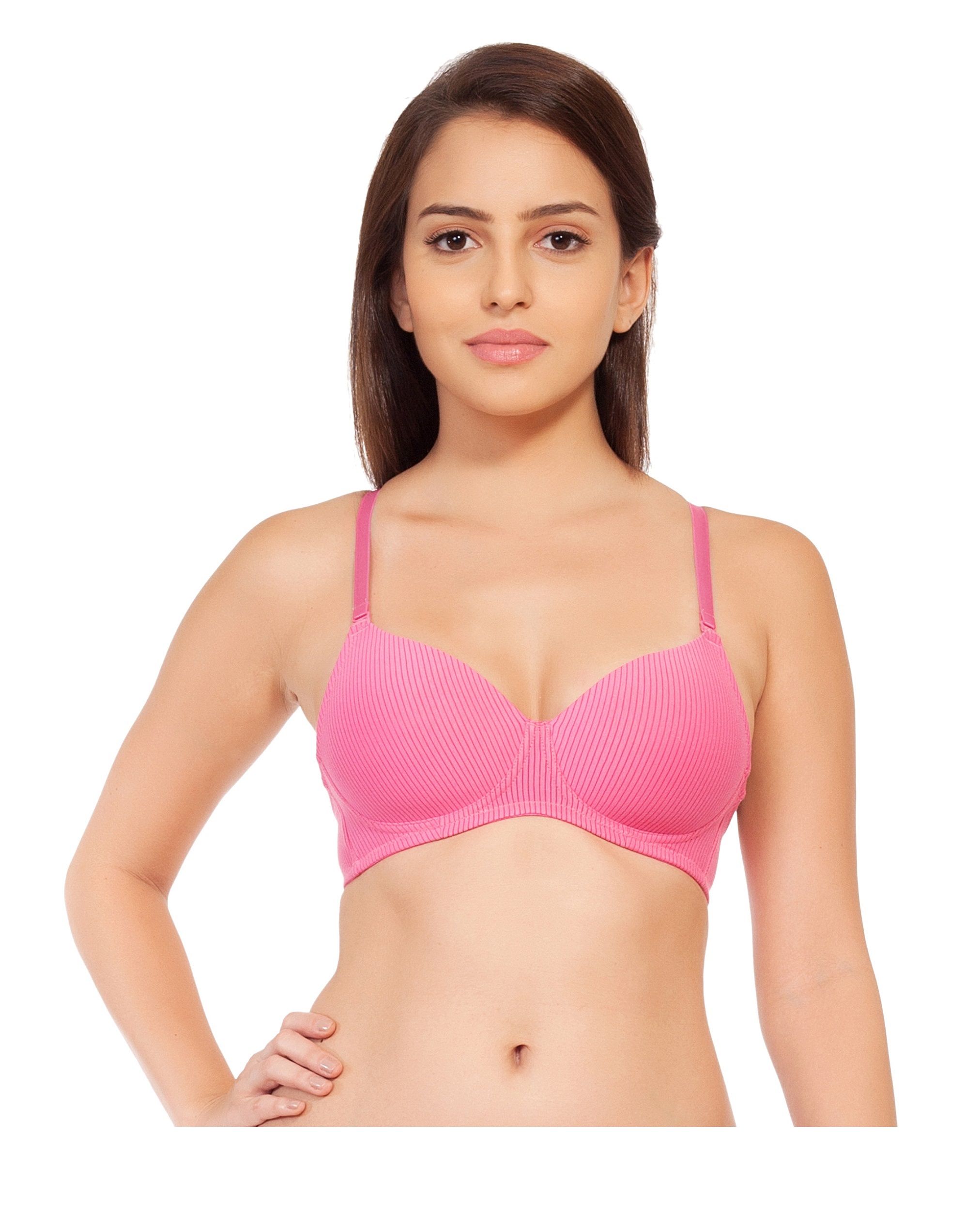 Naomi Petite Demi-cup Bra Y008 - Whisper Pink