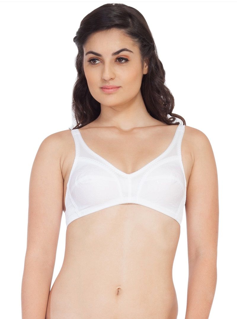 Buy Soie Non Padded Full Coverage Bra White 36c Online 0115