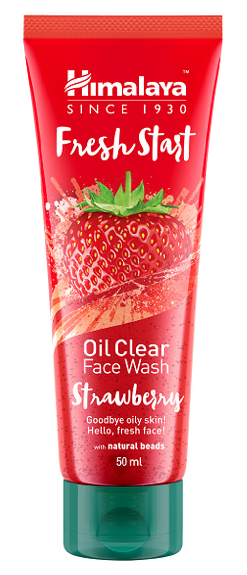 Himalaya Herbals Fresh Start Oil Clear Face Wash Strawberry Buy Himalaya Herbals Fresh Start Oil Clear Face Wash Strawberry Online At Best Price In India Nykaa