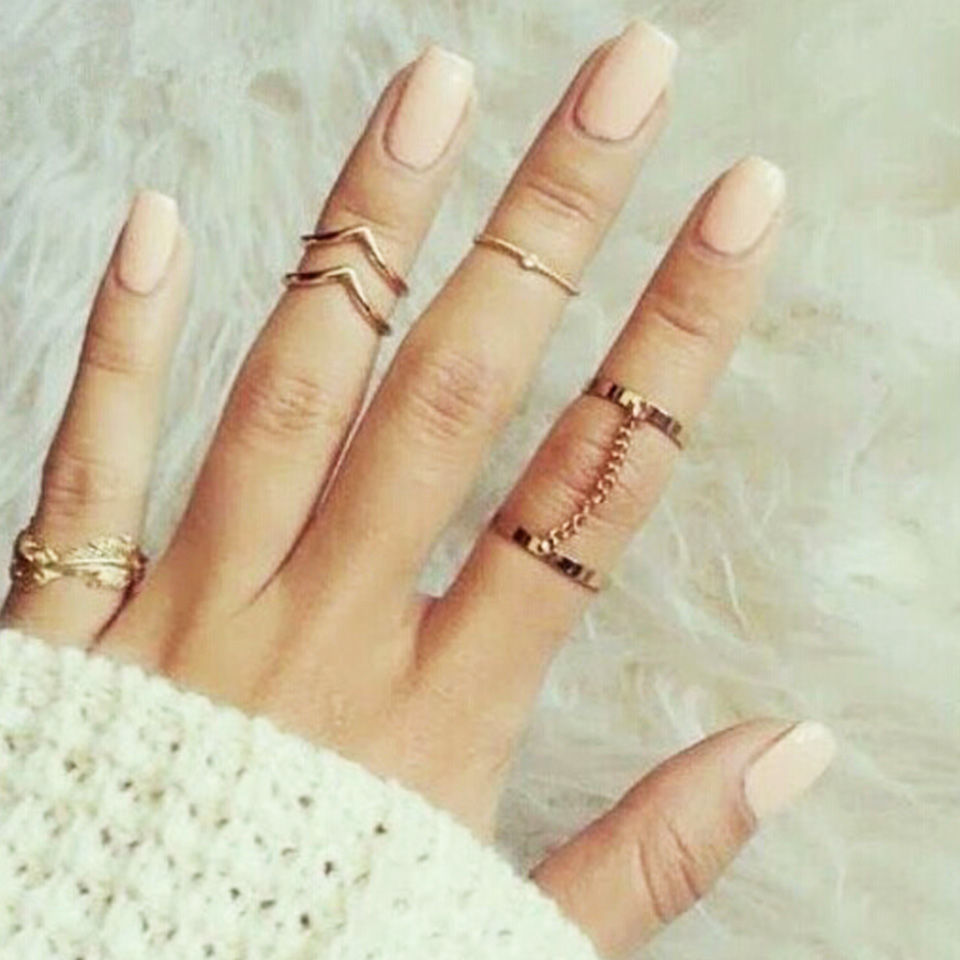 Slim Fashion Girl Rings Set Jewelry Finger Rings - China Finger Rings and  Girl Jewelry price | Made-in-China.com