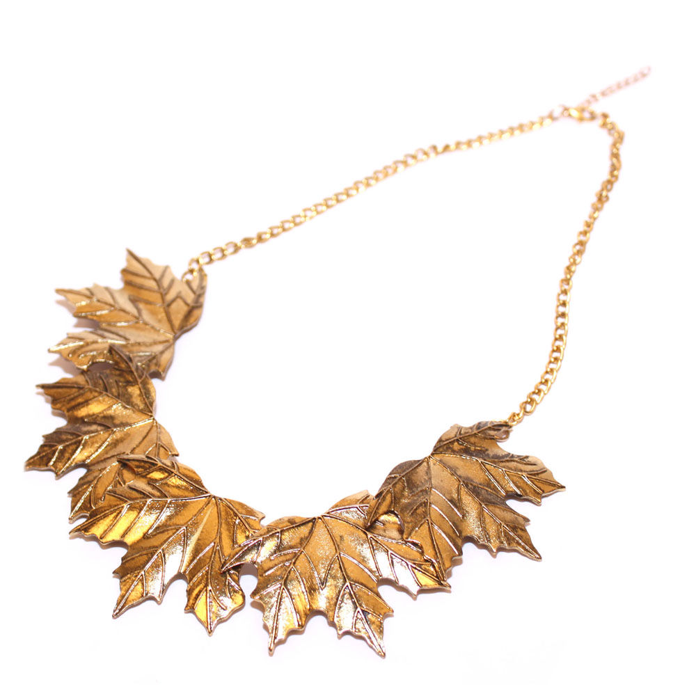 GoldNera Antique Look Love Mohabbatein Maple Leaf Charm Necklace  Valentine's Gift Brass Brass, Metal Pendant Price in India - Buy GoldNera  Antique Look Love Mohabbatein Maple Leaf Charm Necklace Valentine's Gift  Brass