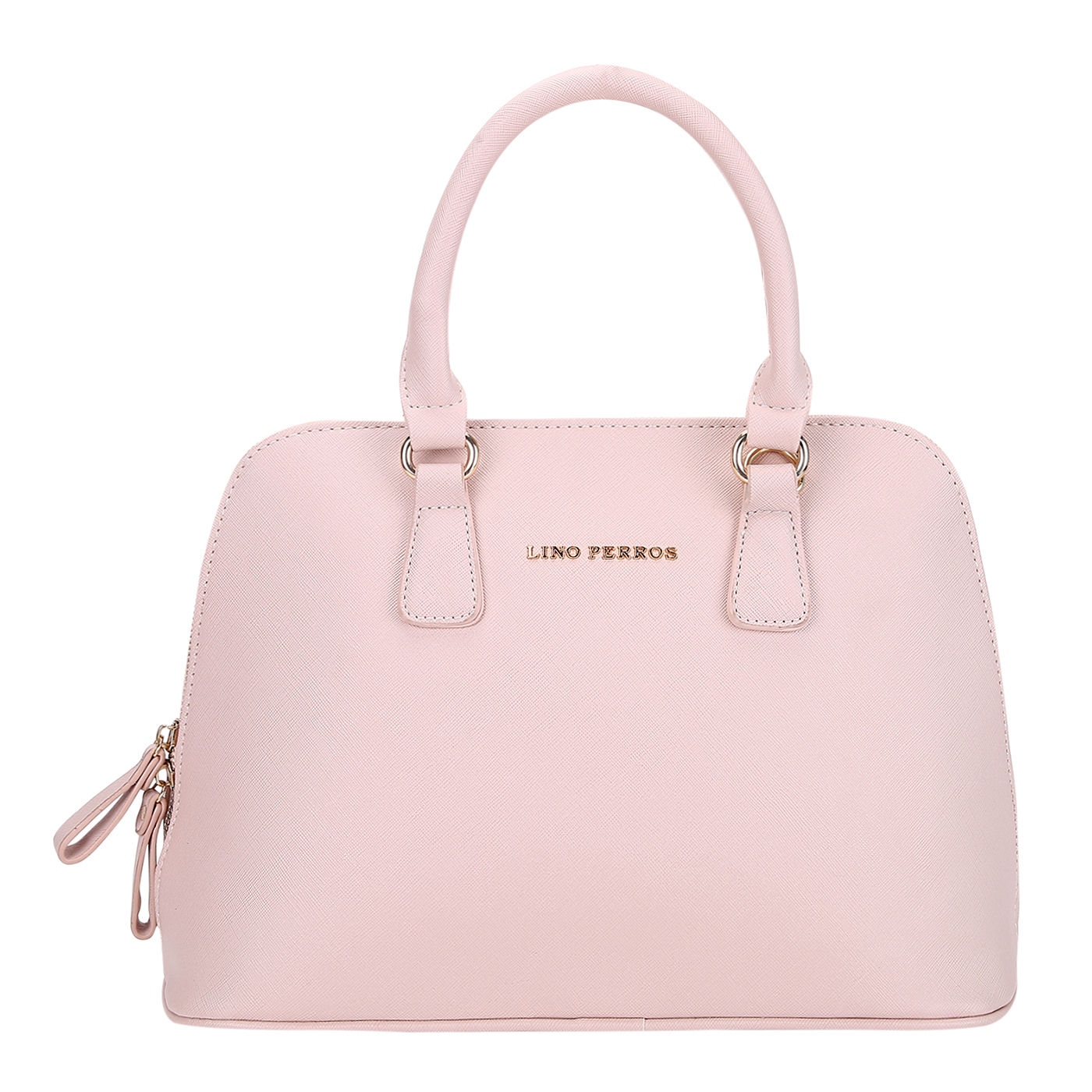 Lino Perros Womens Synthetic Leather Sling Bag, PINK: Handbags