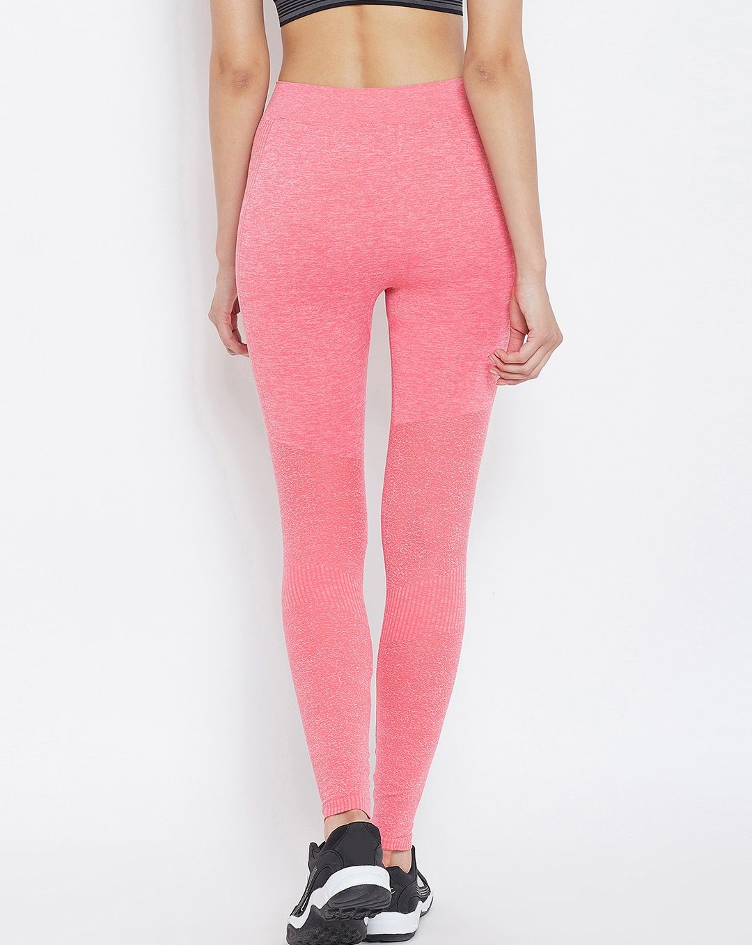Buy C9 Airwear Solid Women Tights Pink XXL Online