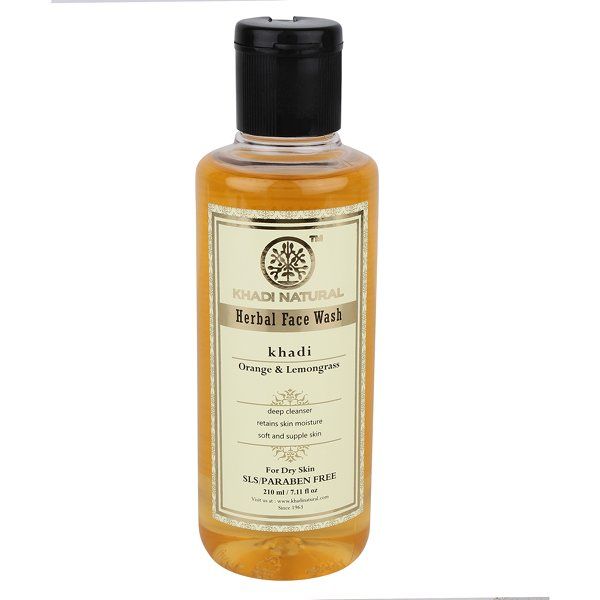 khadi lemon face wash
