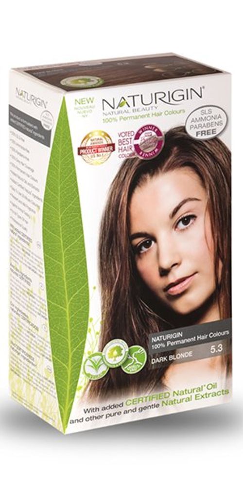 Naturigin Permanent Hair Colour - Dark Blonde: Buy Naturigin Permanent Hair  Colour - Dark Blonde Online at Best Price in India | Nykaa
