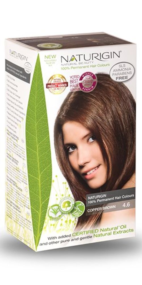 Naturigin Permanent Hair Colour- Copper Brown: Buy Naturigin Permanent Hair  Colour- Copper Brown Online at Best Price in India | Nykaa