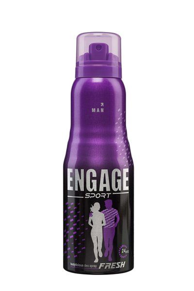 Engage Sport Fresh Deodorant For Men, Spicy & Ambery, Skin Friendly