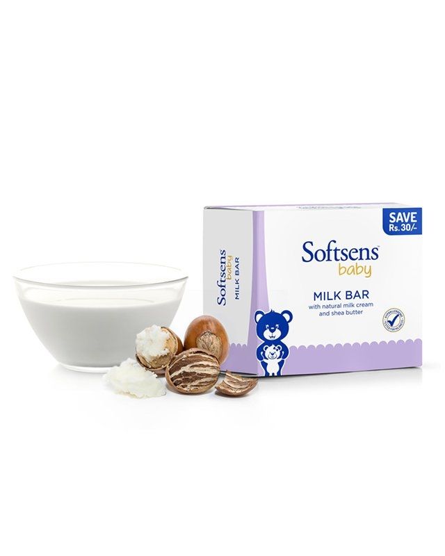softsens baby milk bar soap