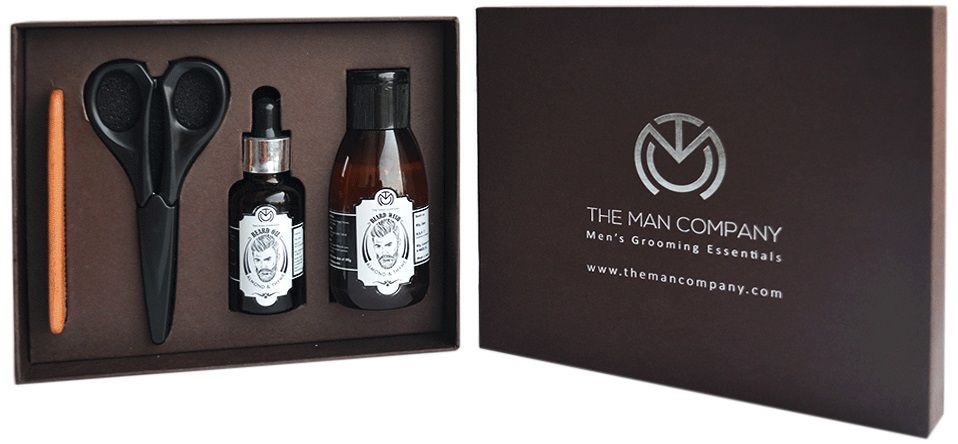 The Man Company Almond & Thyme Beard Box