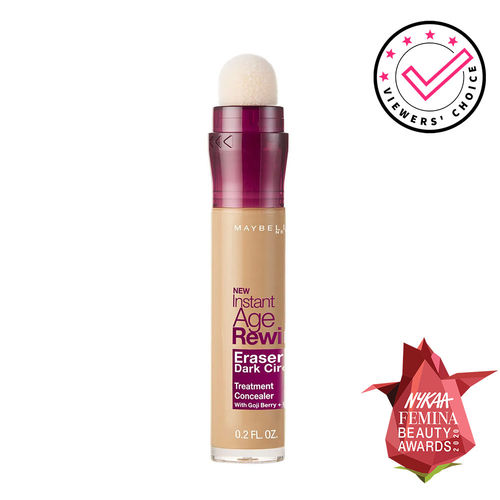 Maybelline New York Instant Age Rewind Eraser Dark Circles Treatment Concealer Buy Maybelline New York Instant Age Rewind Eraser Dark Circles Treatment Concealer Online At Best Price In India Nykaa The maybelline age rewind concealer not only helps cover up dark circles, blemishes, and dark spots but can also be used to contour by using a deeper shade.