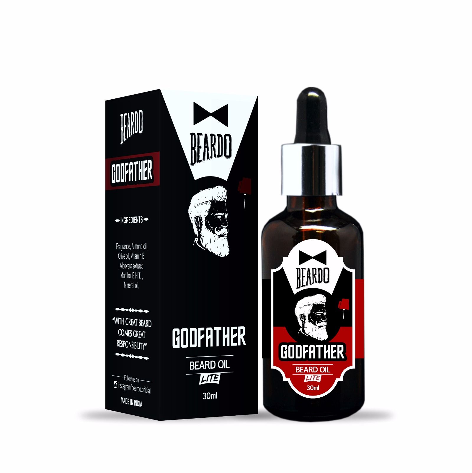Beardo Godfather Beard Oil Lite