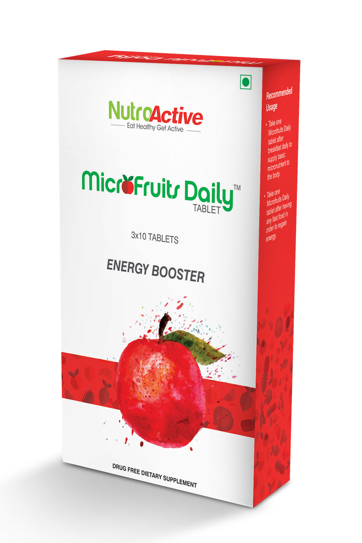 Nutroactive Microfruits Daily 30 Tablets