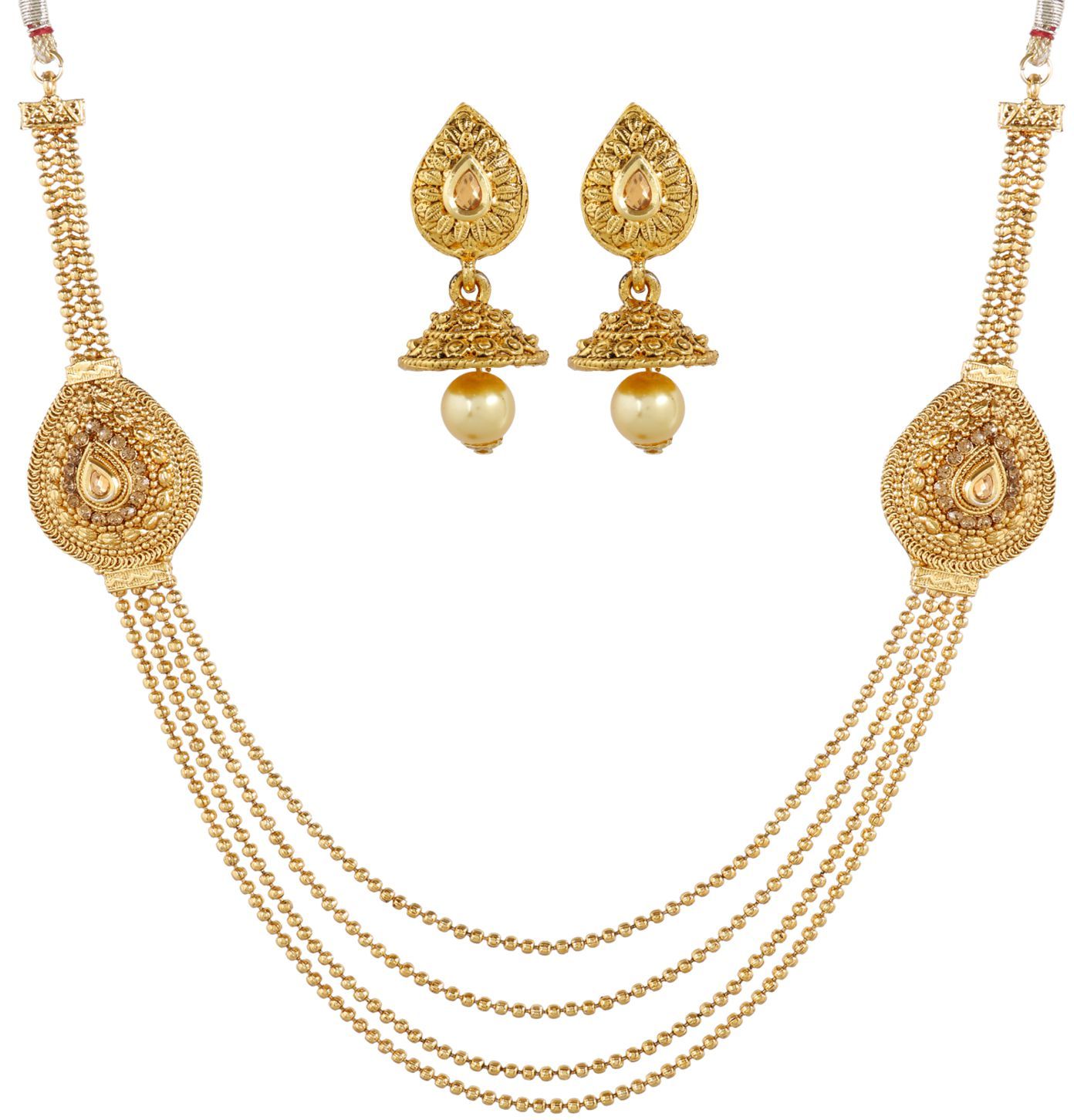 Ladies Gold Necklace, Purity : 18crt, 20crt, 22crt, 24crt, Occasion : Gift,  Party, Wedding at Best Price in Basti