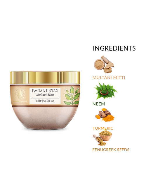 Forest Essentials Facial Ubtan Multani Mitti Buy Forest Essentials Facial Ubtan Multani Mitti Online At Best Price In India Nykaa If you speak or move your face while this ubtan is on, you are likely to reviewed item.