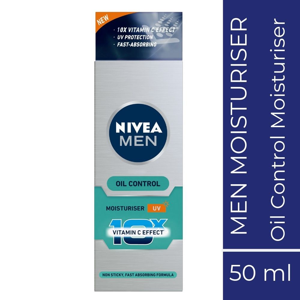 Nivea Men Moisturiser Uv Oil Control Cream 10x Vitamin C Effect Buy Nivea Men Moisturiser Uv Oil Control Cream 10x Vitamin C Effect Online At Best Price In India Nykaaman